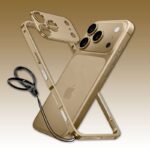 ChubbyArmor LiteGo - Ultra-Thin Metal Bumper Case With Lens Protector & GripRing Phone Stand For iPhone 17 - Image 10