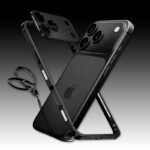 ChubbyArmor LiteGo - Ultra-Thin Metal Bumper Case With Lens Protector & GripRing Phone Stand For iPhone 17 - Image 6