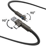 ChubbyCable 90?? 4 in 1 - 100W Zinc Alloy Multi-Functional Charging Cable - Image 2