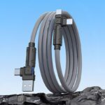 ChubbyCable 90?? 4 in 1 - 100W Zinc Alloy Multi-Functional Charging Cable - Image 7