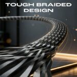 ChubbyCable StandLite -  240W Braided Fast Charge Cable With Built-in Phone Stand - Image 6