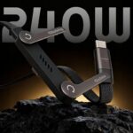 ChubbyCable StandLite -  240W Braided Fast Charge Cable With Built-in Phone Stand