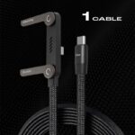 ChubbyCable StandLite -  240W Braided Fast Charge Cable With Built-in Phone Stand - Image 13