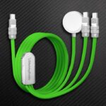 ChubbyCable Tri-Flex:  100W 3-in-1 Fast Charging Cable with Soft Silicone & Apple Watch Charger - Image 9