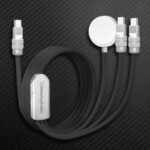 ChubbyCable Tri-Flex:  100W 3-in-1 Fast Charging Cable with Soft Silicone & Apple Watch Charger - Image 11