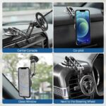 ChubbyGrip Flex - Magnetic Phone Holder with 360?? Rotation & Foldable Design - Image 3