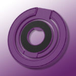 ChubbyGrip Lite ?C 360?? Metal Folding Magnetic Phone Holder - Image 11