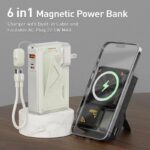 ChubbyPower Magnetic Power Bank ?C 10,000mAh Power Bank with Wall Plug - Image 5