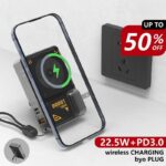 ChubbyPower Magnetic Power Bank ?C 10,000mAh Power Bank with Wall Plug - Image 2